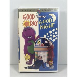Barney:‎ Good Day, Good Night (VHS, 1997) - TESTED
